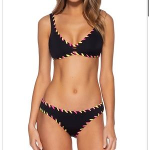 NWT BECCA Reversible Bikini Top and Bottom